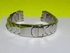 .ORIGINAL Swatch Irony kürzbares EDELSTAHL Faltschliessen ARMBAND 17mm BLACK SUN