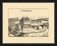 Wurmbach Wurmpach Niederösterreich Vischer Faksimile Österreich Burgen 305