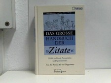 Das grosse Handbuch der Zitate Skupy, Hans-Horst: