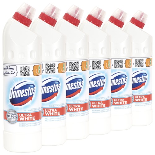 Domestos ultra white - white, &