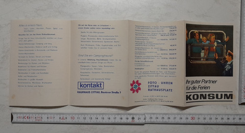 Werbeblatt konsum zittau - werbeblatt,