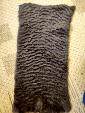 Kaninchen Felle, dunkelbraun  geschorenes Kanin , Persianeroptik