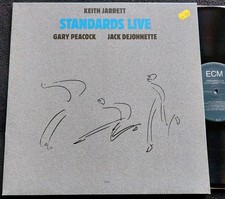 KEITH JARRETT GARY PEACOCK JACK DEJOHNETTE „STANDARDS LIVE“ ECM