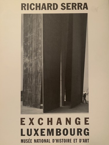 Richard serra exchange - serra.,