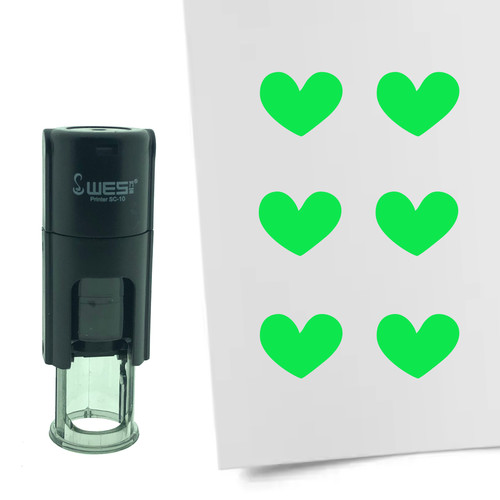 Stempel herz verschiedenen - herz,