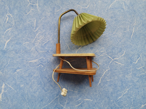 Vintage puppenhaus lampe - vintage,