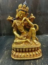 Alter vergoldeter bronze - vergoldeter, kwan
