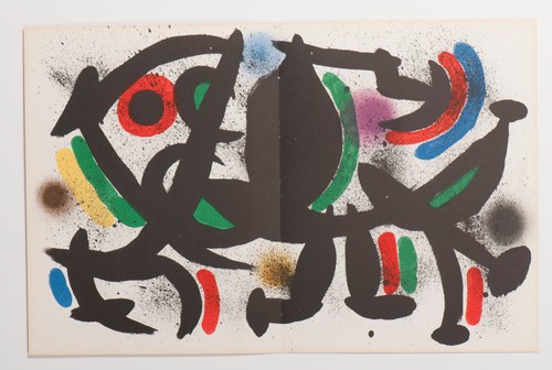 Miró original lithographie - miró,