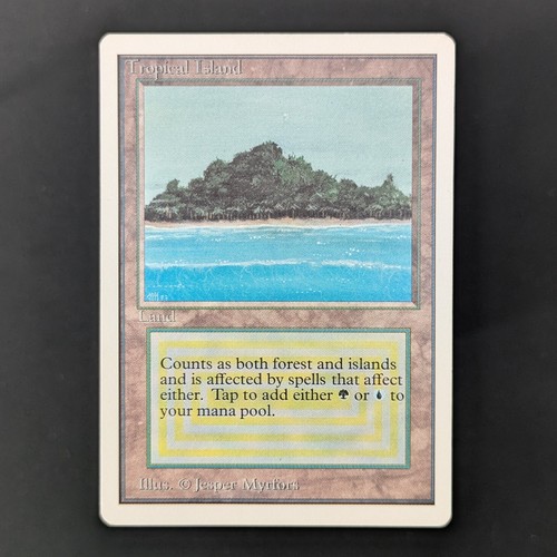 Mtg tropical island - mtg,