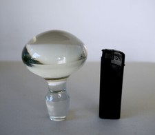 Schwerer großer glasstöpsel - großer,