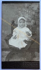 orig. CDV Foto Fotografie alte Photographie Kinder Kind um 1900 Lublinitz Schles