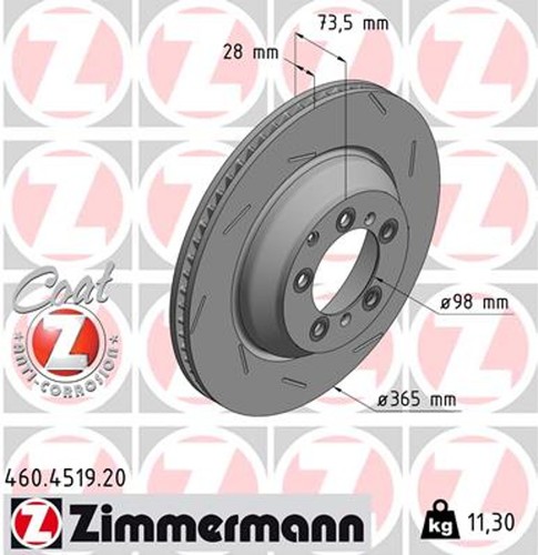 Bremsscheibe coat z - bremsscheibe,
