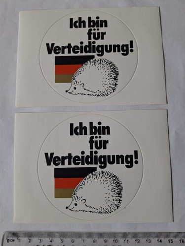Alte aufkleber ich bin für - 2,