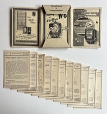 Siemens-Schuckert Eichanleitung Drehstromzähler Zählerwerk Nürnberg 1927 selten