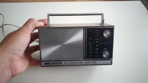 Vintage mexico transistor - 10,