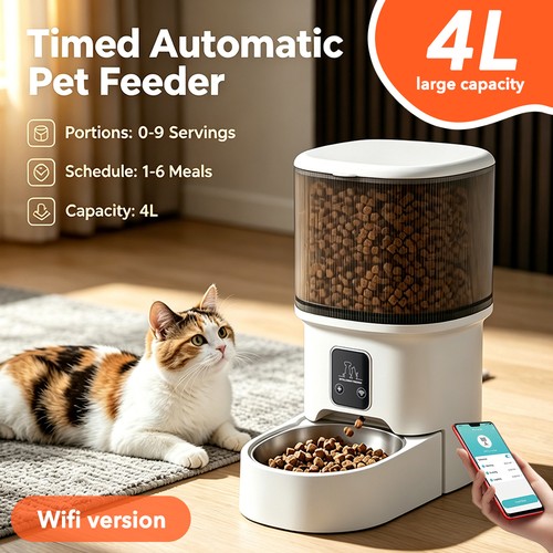 Automatischer futterautomat - 4l,