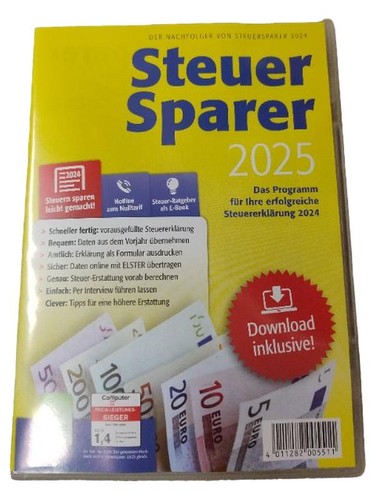 Steuer sparer 2025 software - steuer,