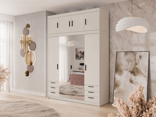 Kleiderschrank nela 4d6s mit - nela,