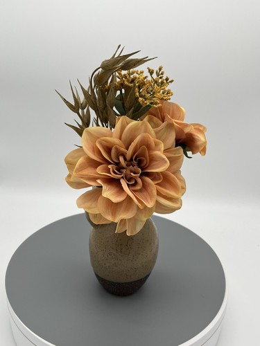 Kunstblumen strauß dahlie mit - kunstblumen-strauß,