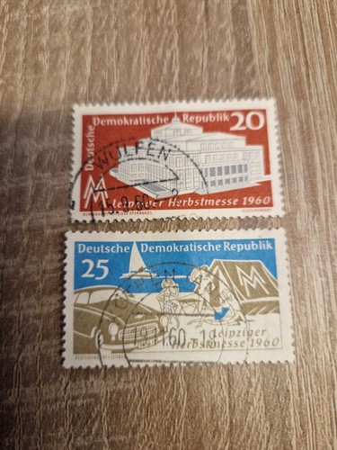 Ddr 1960 781 782 - ddr, mi-nr.