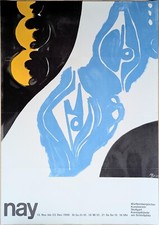 Poster Plakat - Ernst Wilhelm May - "NOR" - Kunstverein Stuttgart - 1966