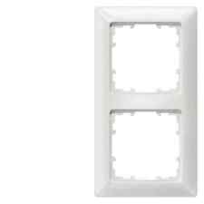 Siemens DELTA line titanweiß Rahmen 2fach 5TG25520 Abdeckrahmen Steckdosenrahmen