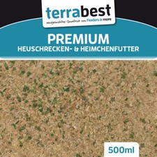 500 ml Heuschrecken & Heimchen  Futter Insektenfutter