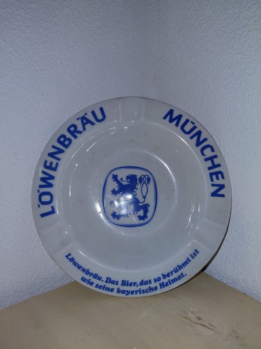 Aschenbecher löwenbräu - aschenbecher,