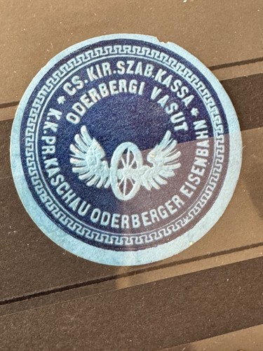 Reklamemarke siegelmarke k - siegelmarke, k.k