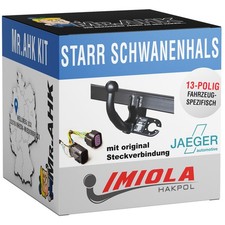 Ford Mondeo 4/5-Türer 00-06 Anhängerkupplung AHK starr 13pol spe. E-Satz