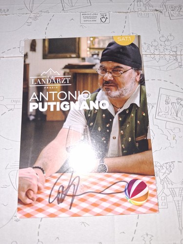 Autogrammkarte antonio - autogrammkarte,