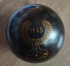 Minigolfball Minigolfbälle ~  B&M alter H15  (goldener Aufdruck) KULTBALL