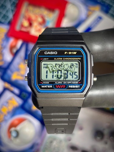 Casio 91w retro creature lcd - retro,
