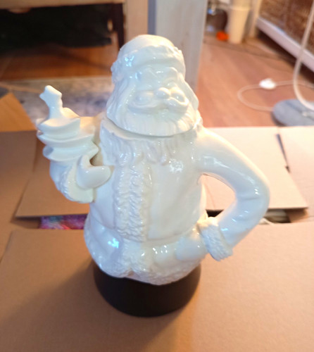Weihnachtsmann keramik - weihnachtsmann,