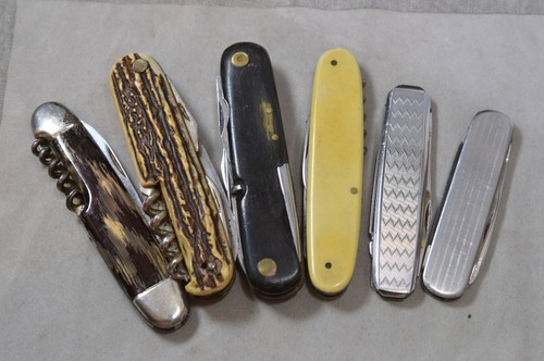 Alte taschenmesser aus - 6,
