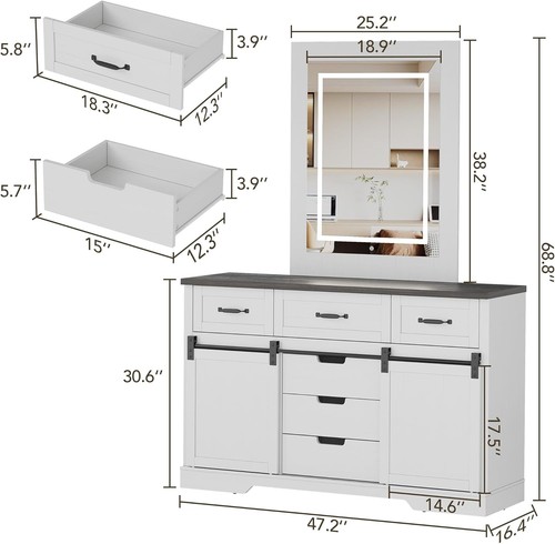 Sideboard cabinet farmhouse - sideboard,