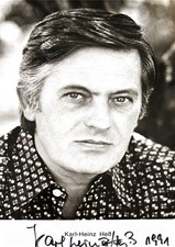 Autogramm Karl-Heinz Heß 2005 † Schwarzwaldklinik Gentlemen bitten zur Kasse xyz