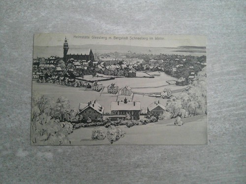 Schneeberg erzgebirge blick - erzgebirge,