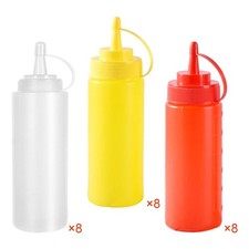 8 tragbare Saucenflaschen