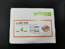 50  Wago Compakt  Klemmen  Wago  Durchgangsklemmen 221-413
