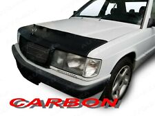 Carbon Optik BRA für Mercedes Benz 190 C-Klasse W201 1982-1993 Steinschlagschutz