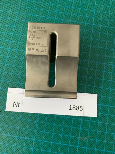 Herrmann titan sonotrode - sonotrode, 35