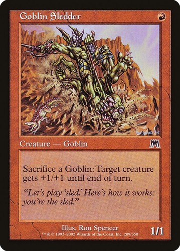 Goblin sledder engl - engl., mint