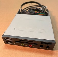 Silverstone 3.5" Frontpanel Cardreader SST-FP35B inkl. Fire Wire/eSATA/HD Audio