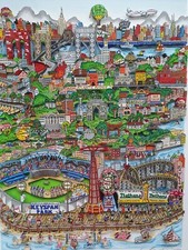Charles fazzino take the - fazzino,