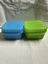 Tupperware Bellevue Vorratsbehälter, SET  2x 450ml Türkis & Grün