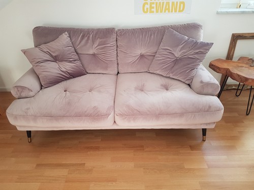 Designer sofa samt rosa - rosa, rose