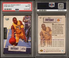 Kobe Bryant 2005/06 Upper Deck Rookie Debut #42 PSA 8 RARE NBA LA Lakers