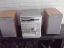 HIFI-ANLAGE "SONY"-CMT-CP2W-incl.2-LAUTSPRECHER
