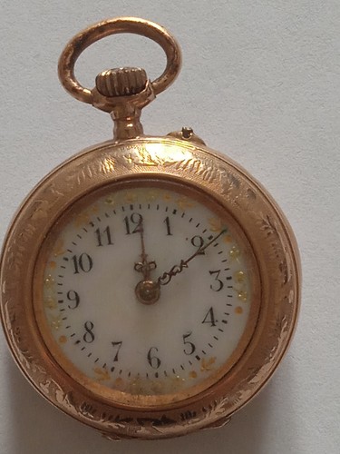 Kettenuhr 585 gold damenuhr - ,